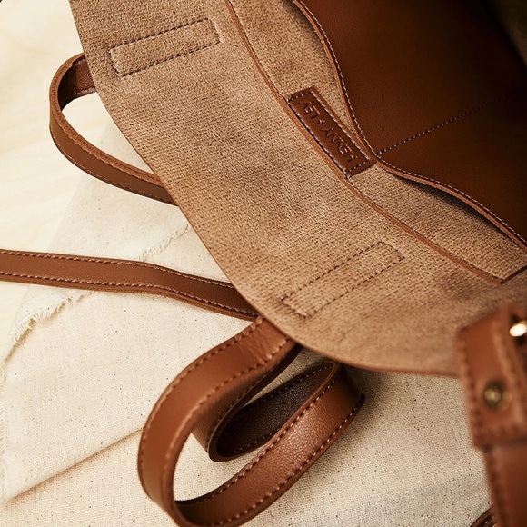 NWT Henny + Lev Vegan Leather Tote - Picture 3 of 5